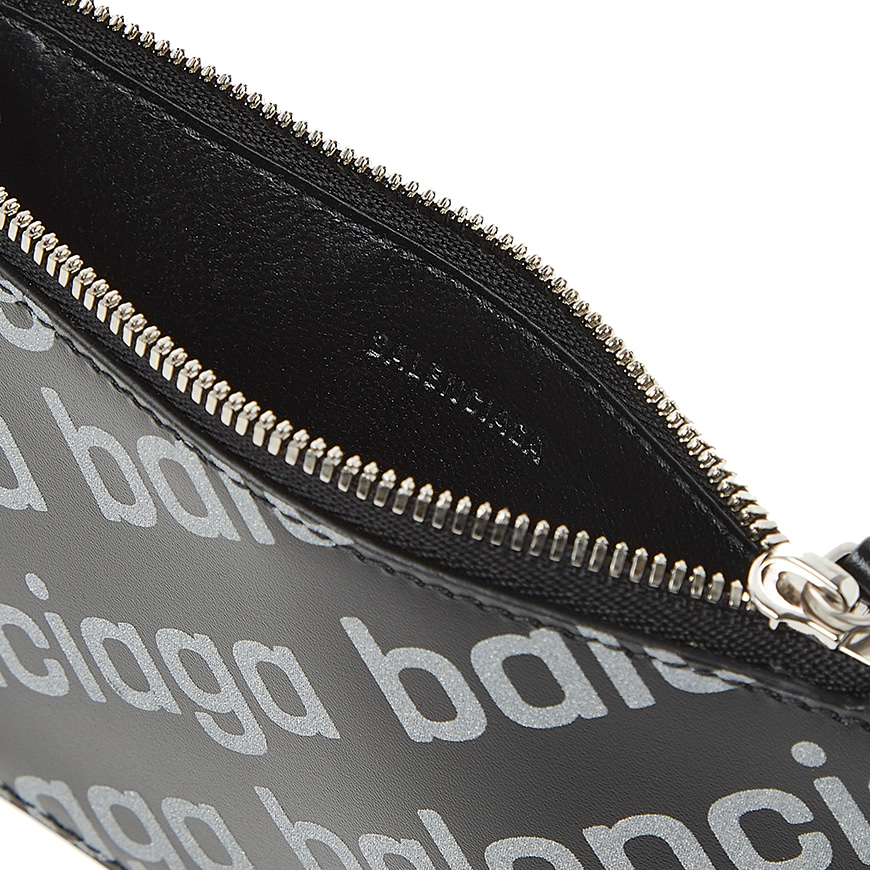 Logo zip card wallet