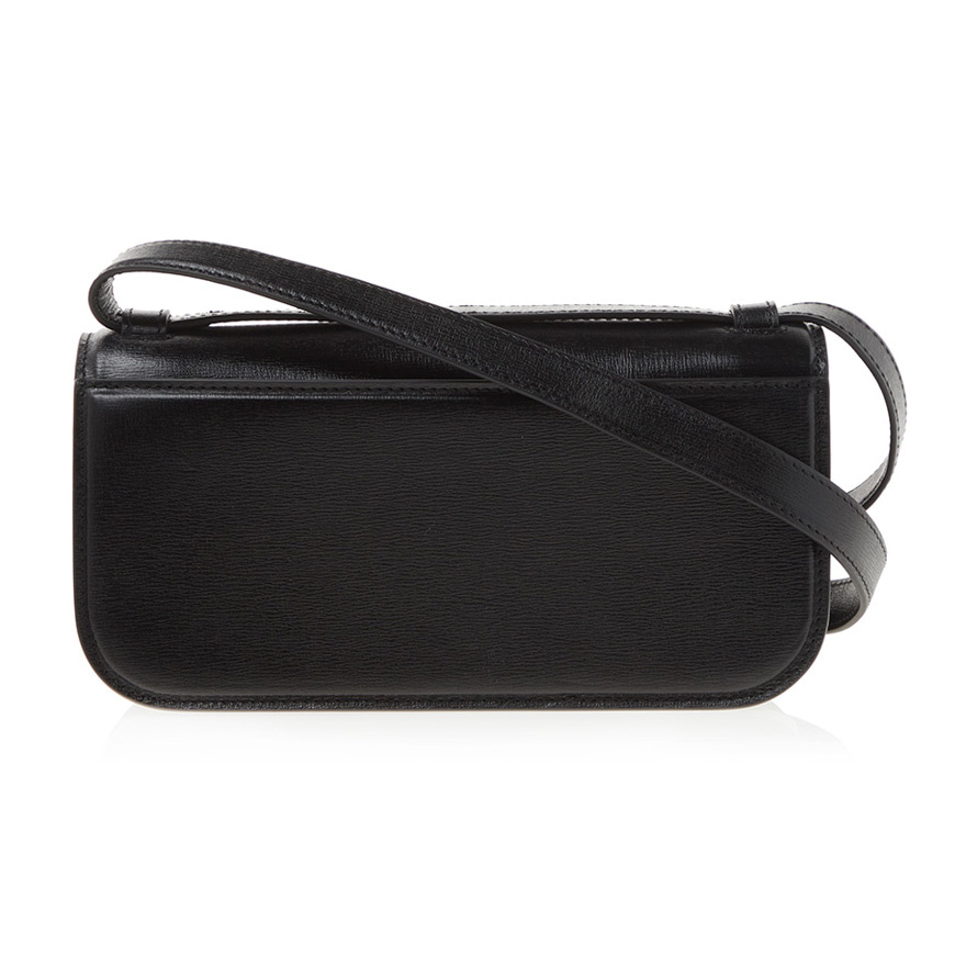 Balenciaga Monogram Gossip Shoulder Bag Black