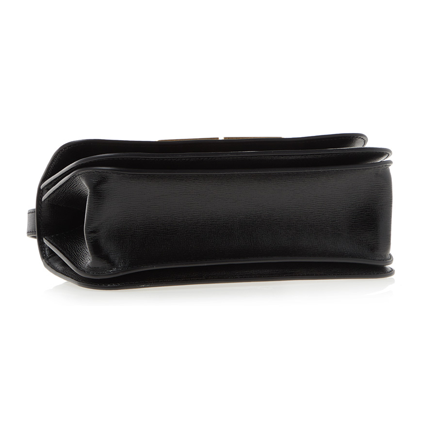 Balenciaga Monogram Gossip Shoulder Bag Black