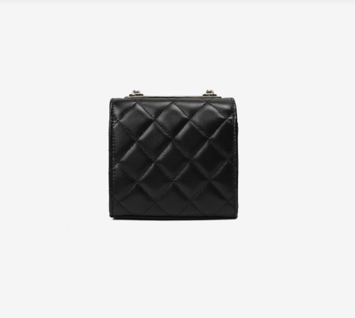 Chanel Clutch With Chain Lambskin & Gold Black