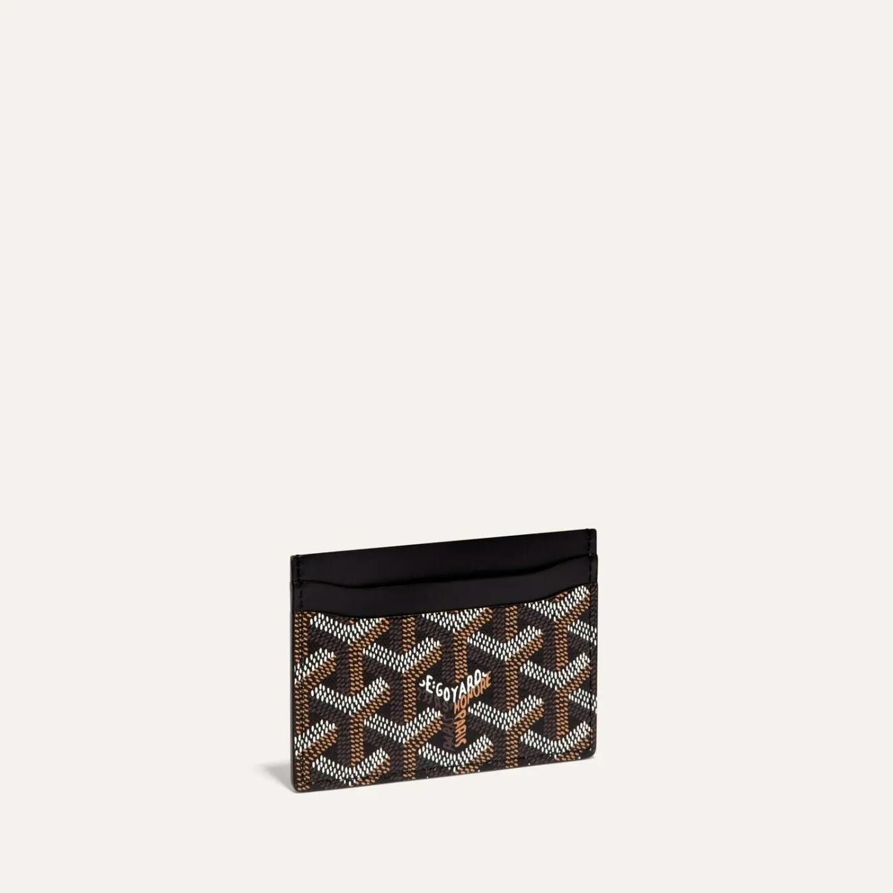 Goyard Saint Sulpice Card Holder Black