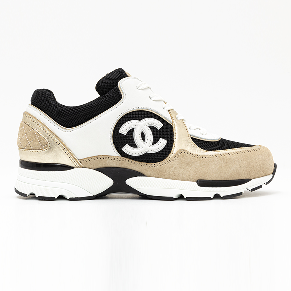 Logo Cruise Tennis Beige Multicolor Women's Sneakers 