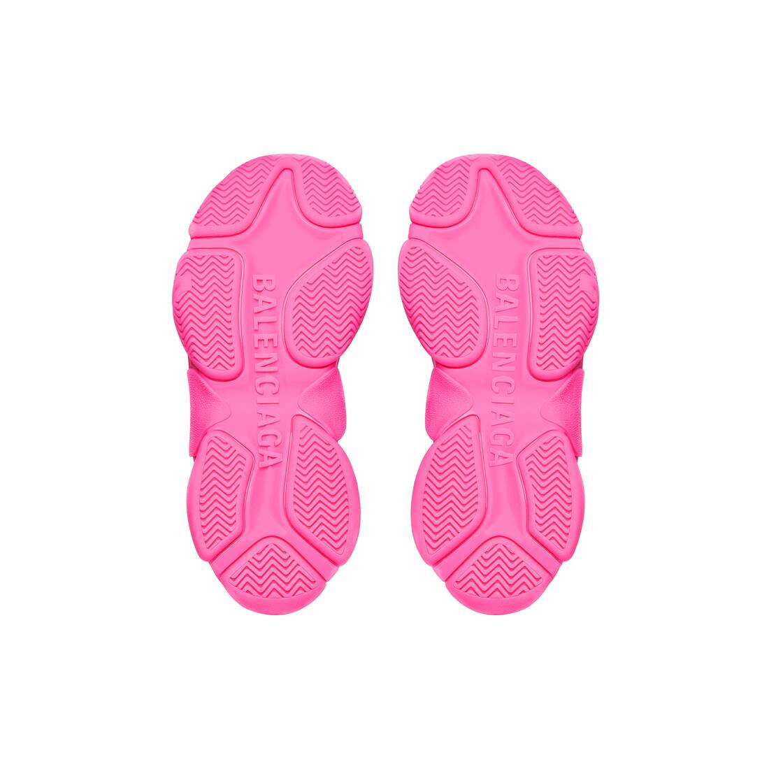 BALENCIAGA / ADIDAS TRIPLE S Sneakers for Women in Neon Pink