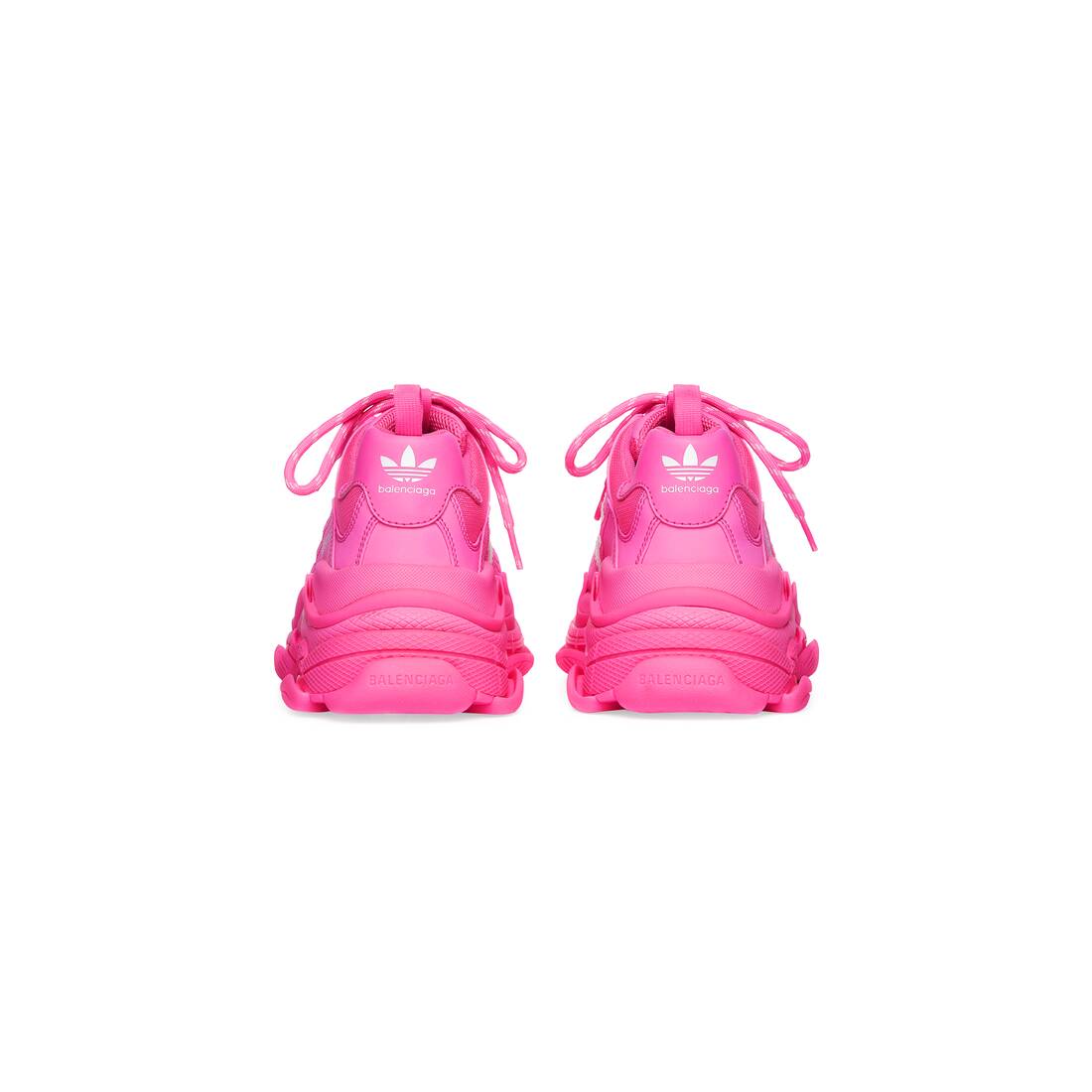BALENCIAGA / ADIDAS TRIPLE S Sneakers for Women in Neon Pink