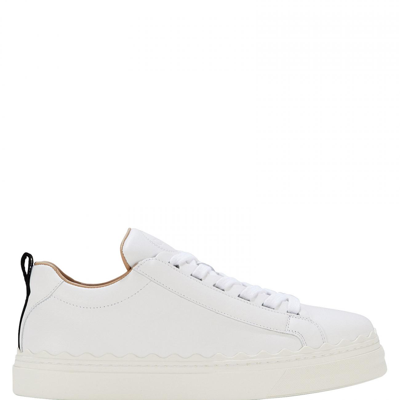 Lauren Low-Top Leather Sneakers