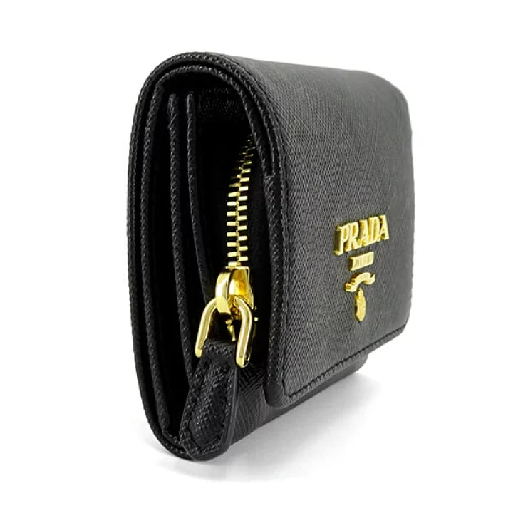 Prada trifold wallet