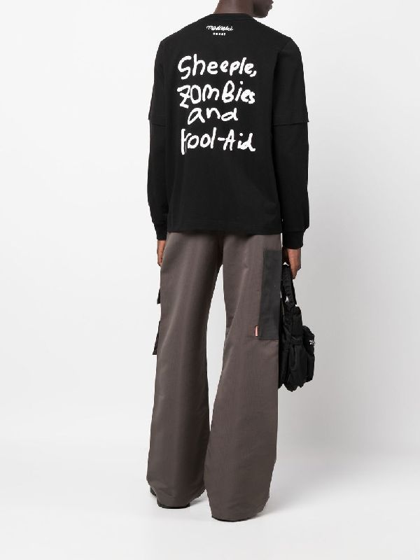 MADSAKI Print L/S T-Shirt 