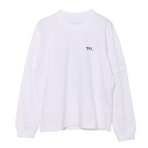 MADSAKI Print L/S T-Shirt - White 
