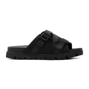 Buckle detail sandals - Black