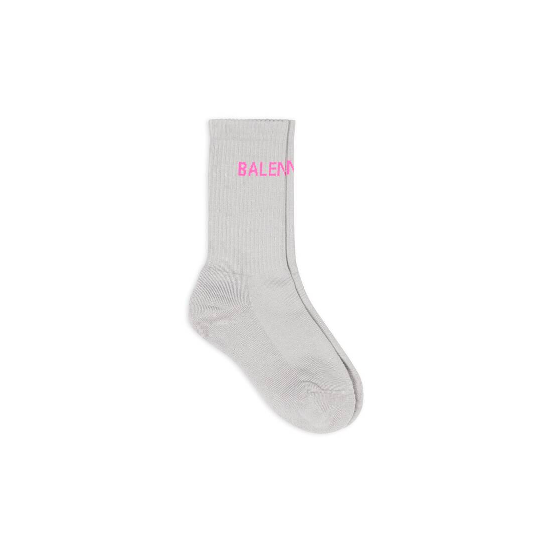 WOMEN'S BALENCIAGA TENNIS SOCKS IN GREY