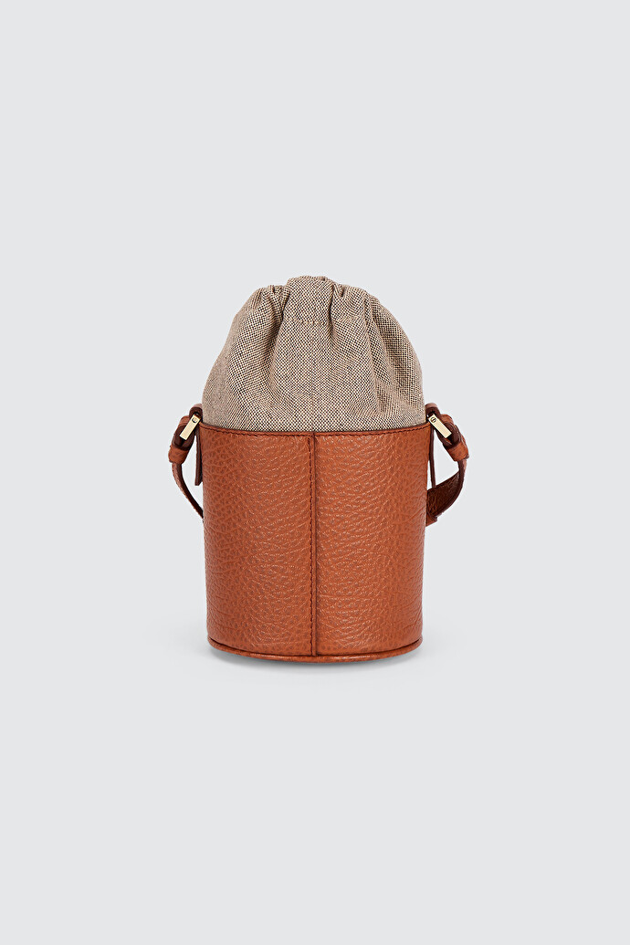 Maison Margiela 5AC Mini Bucket Bag Brown