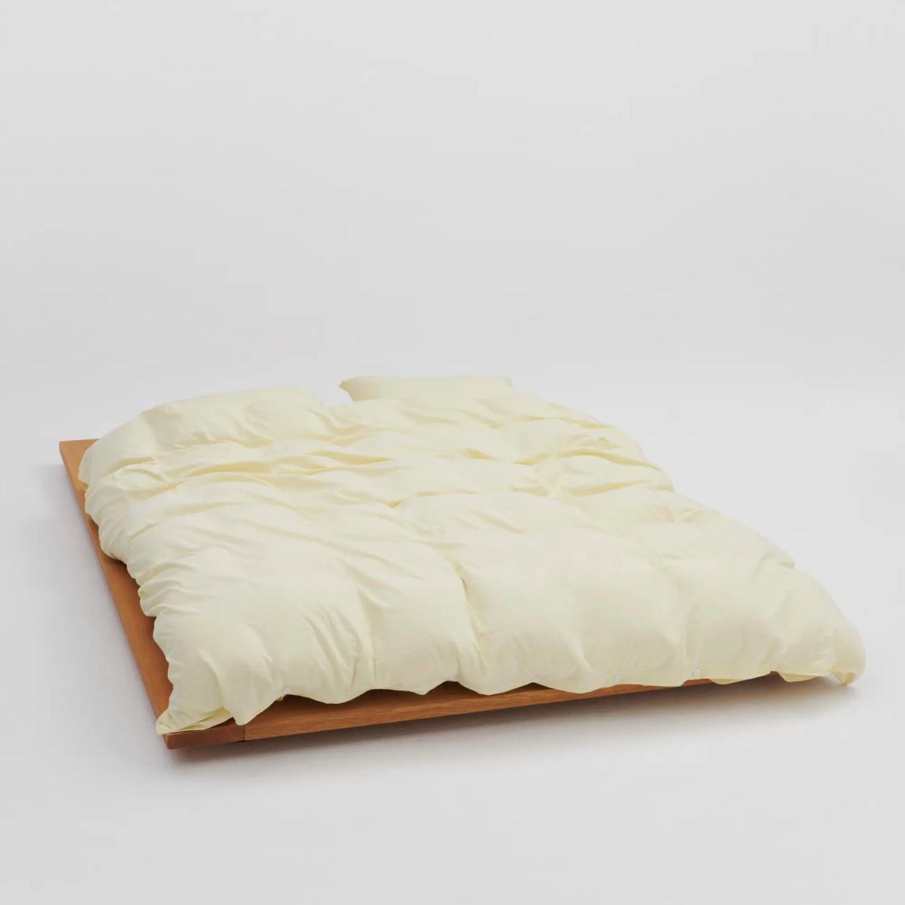 Sun Bleached Yellow Single Duvet Cover 