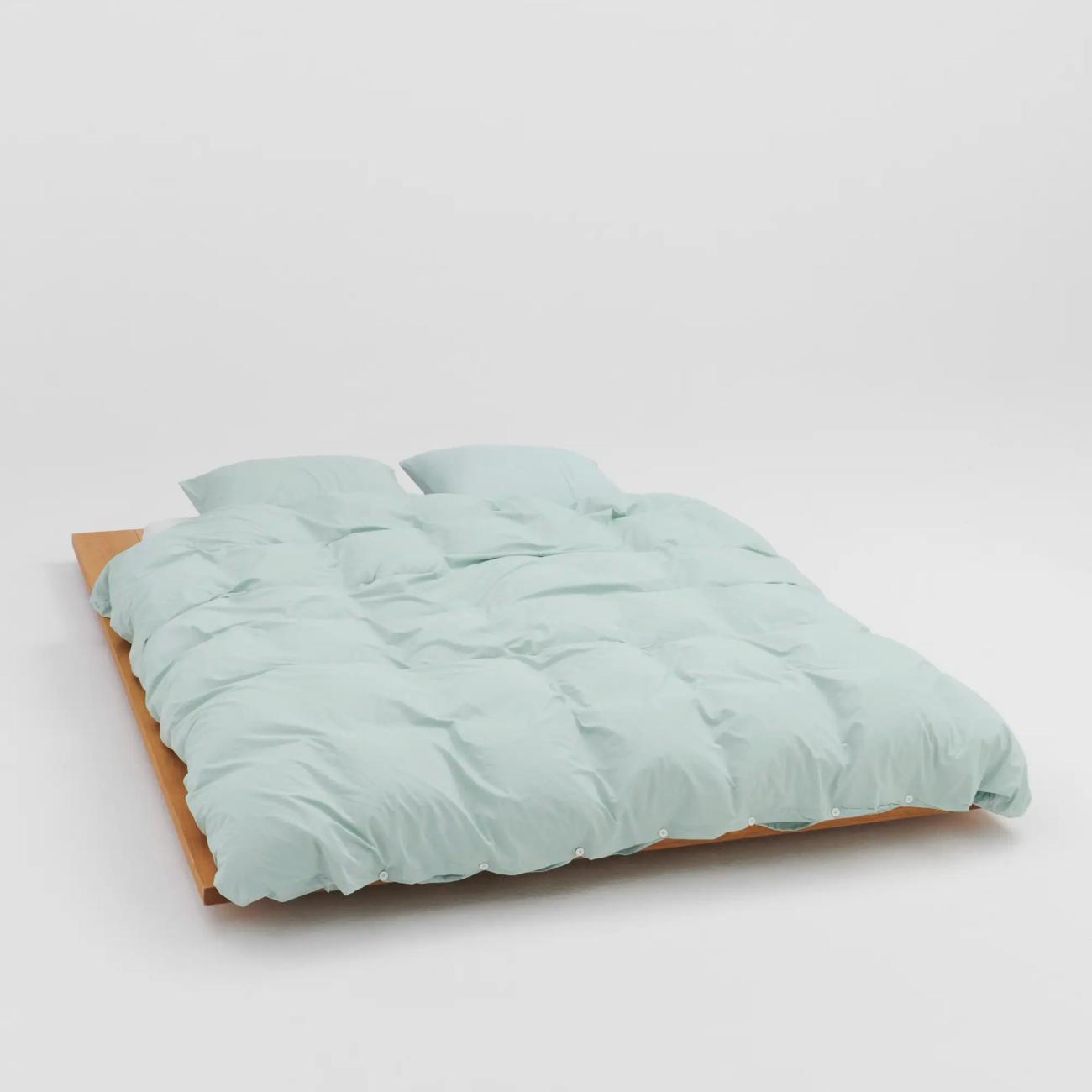Subtle Mint Double Duvet Cover