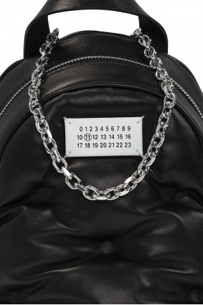 MAISON MARGIELA BLACK ‘GLAM SLAM MINI’ BACKPACK