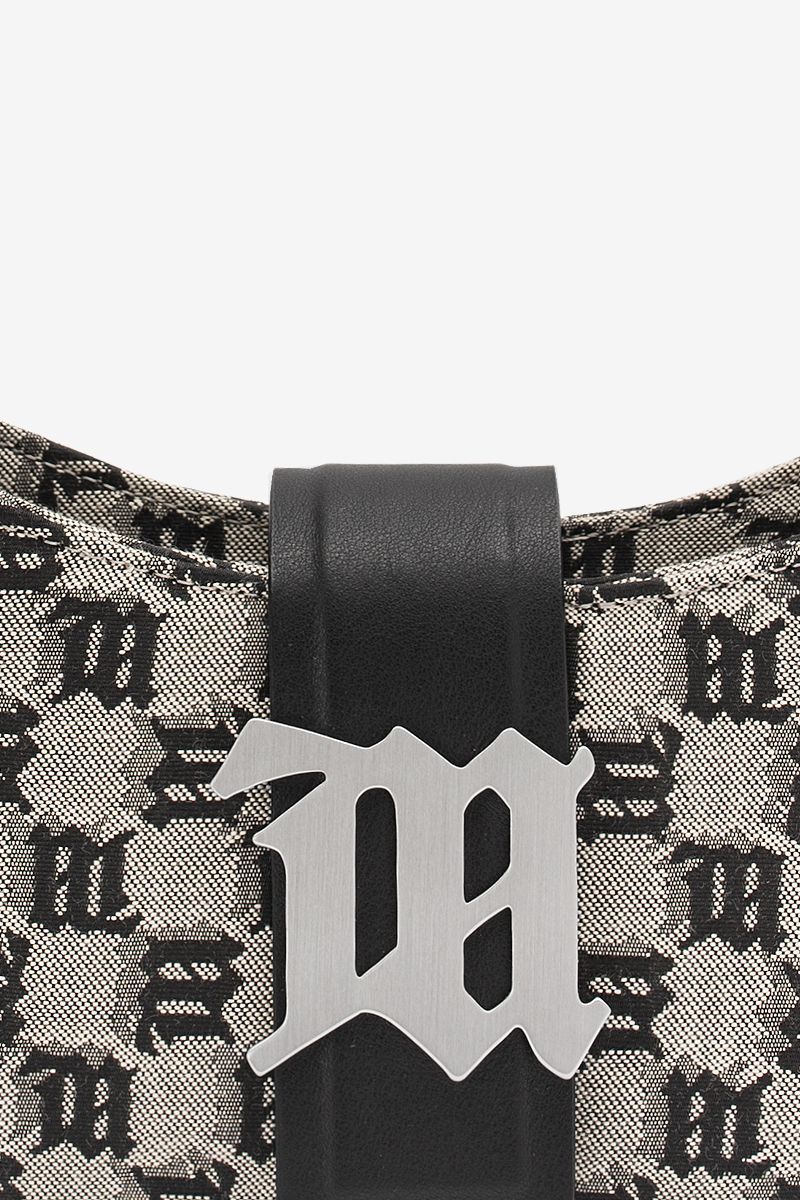 Jacquard Monogram Shoulder Bag Mini
