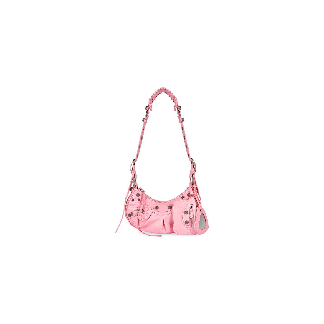 WOMEN'S LE CAGOLE XS SHOULDER BAG IN PINK