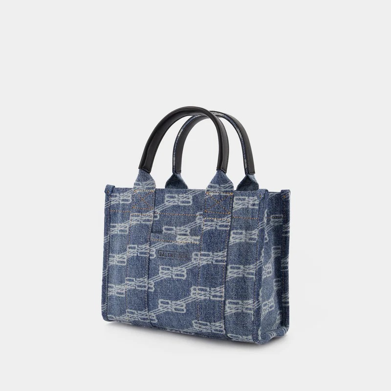 Hardware Xs Denim Tote Bag