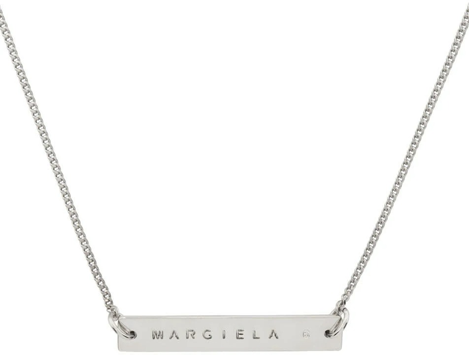 Silver Logo Necklace