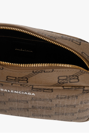 BALENCIAGA BROWN ‘SIGNATURE SMALL’ SHOULDER BAG