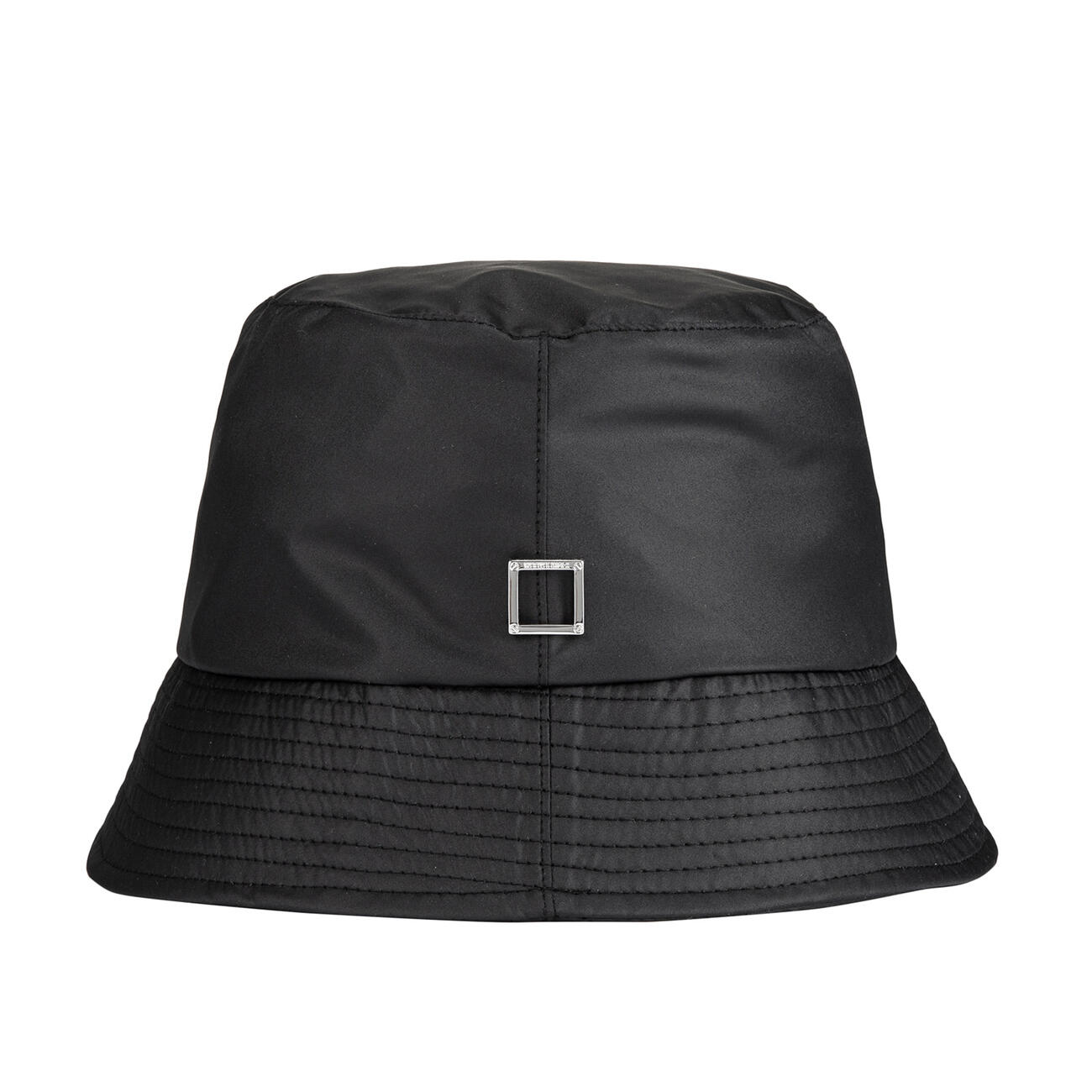 Black bucket hat
