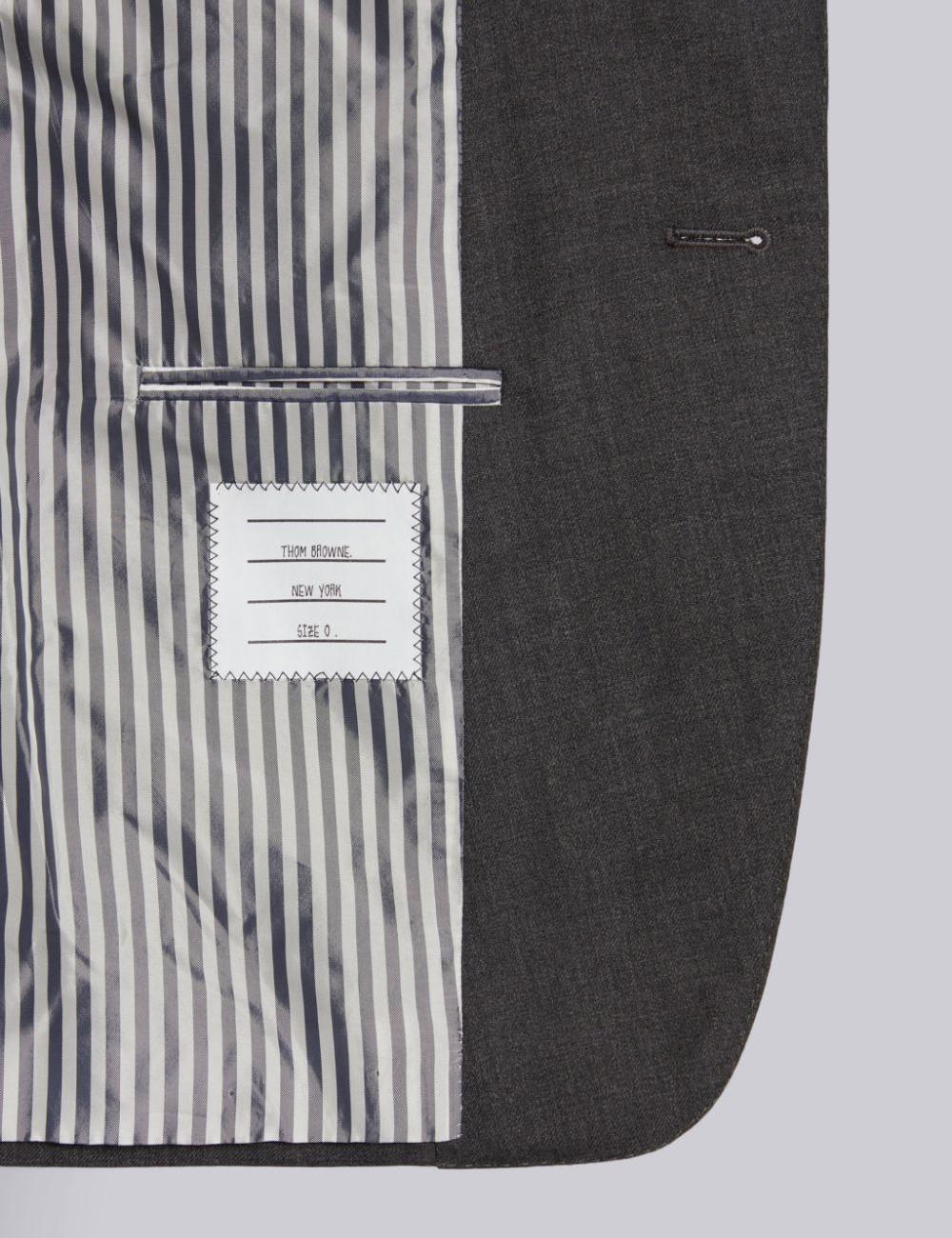 DARK GREY SUPER 120S TWILL CLASSIC SPORT COAT