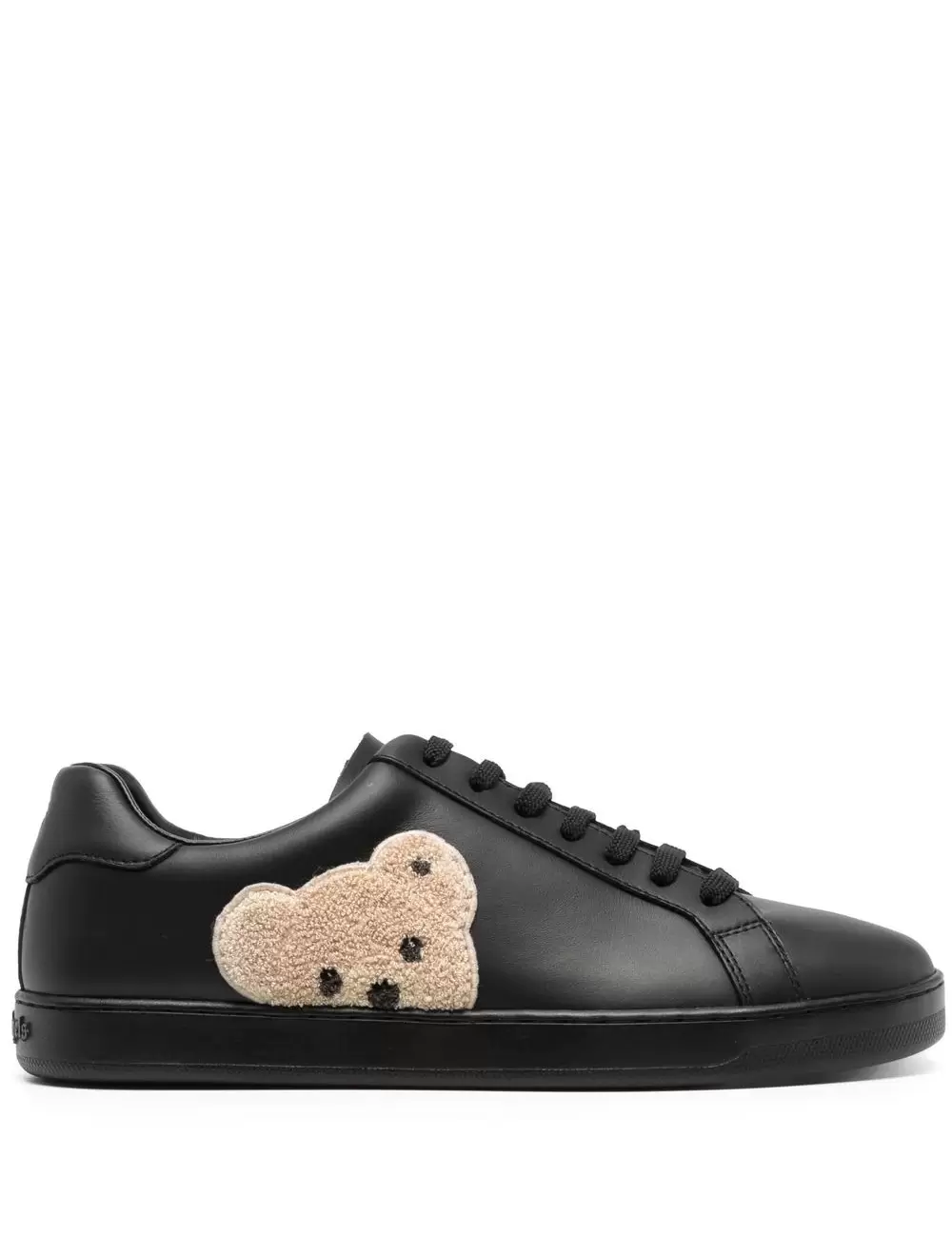 TEDDY BEAR TENNIS SNEAKERS - Black