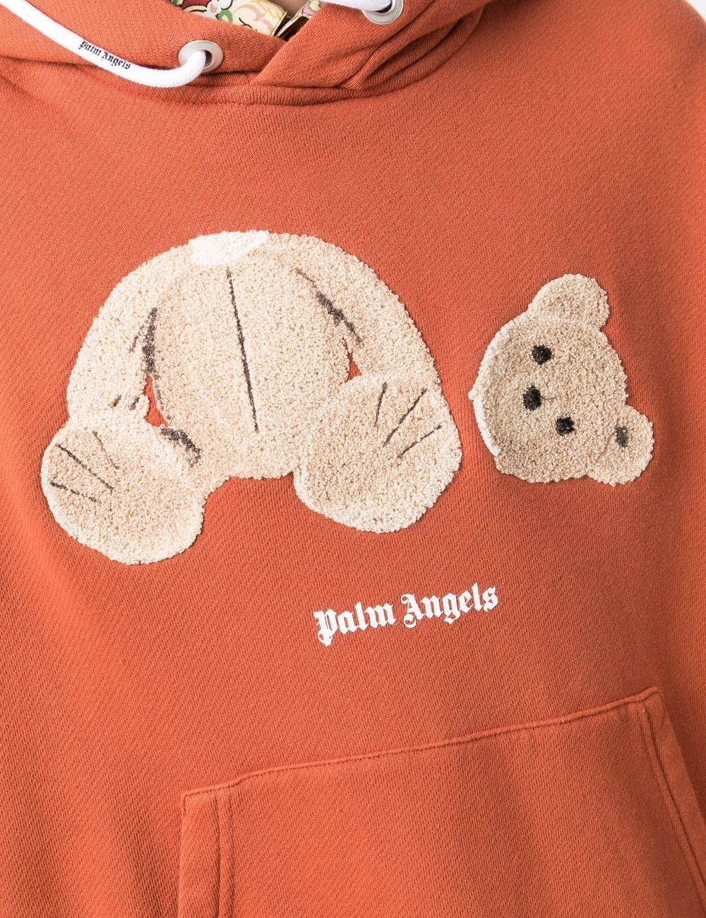 Palm Angels Pa Bear Classic T-Shirt Brick Red/Brown