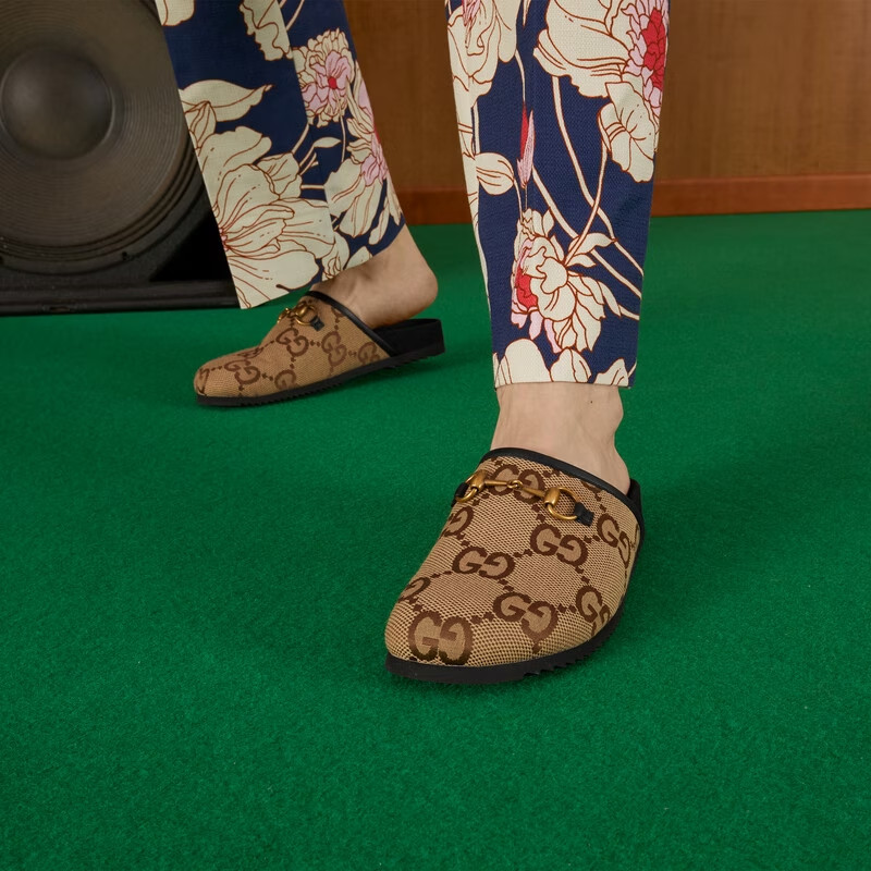 Men's maxi GG slip-on sandal