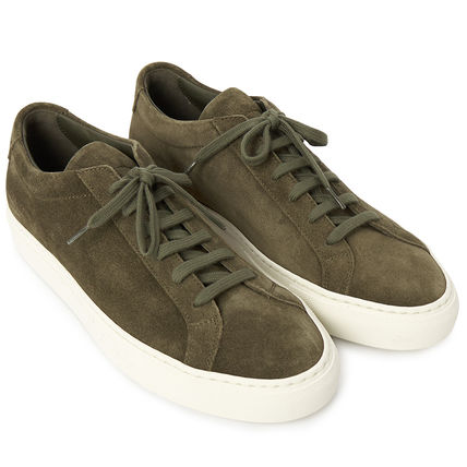 COMMON PROJECTS GREEN ‘ACHILLES LOW’ SNEAKERS