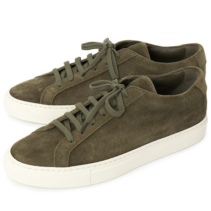 COMMON PROJECTS GREEN ‘ACHILLES LOW’ SNEAKERS