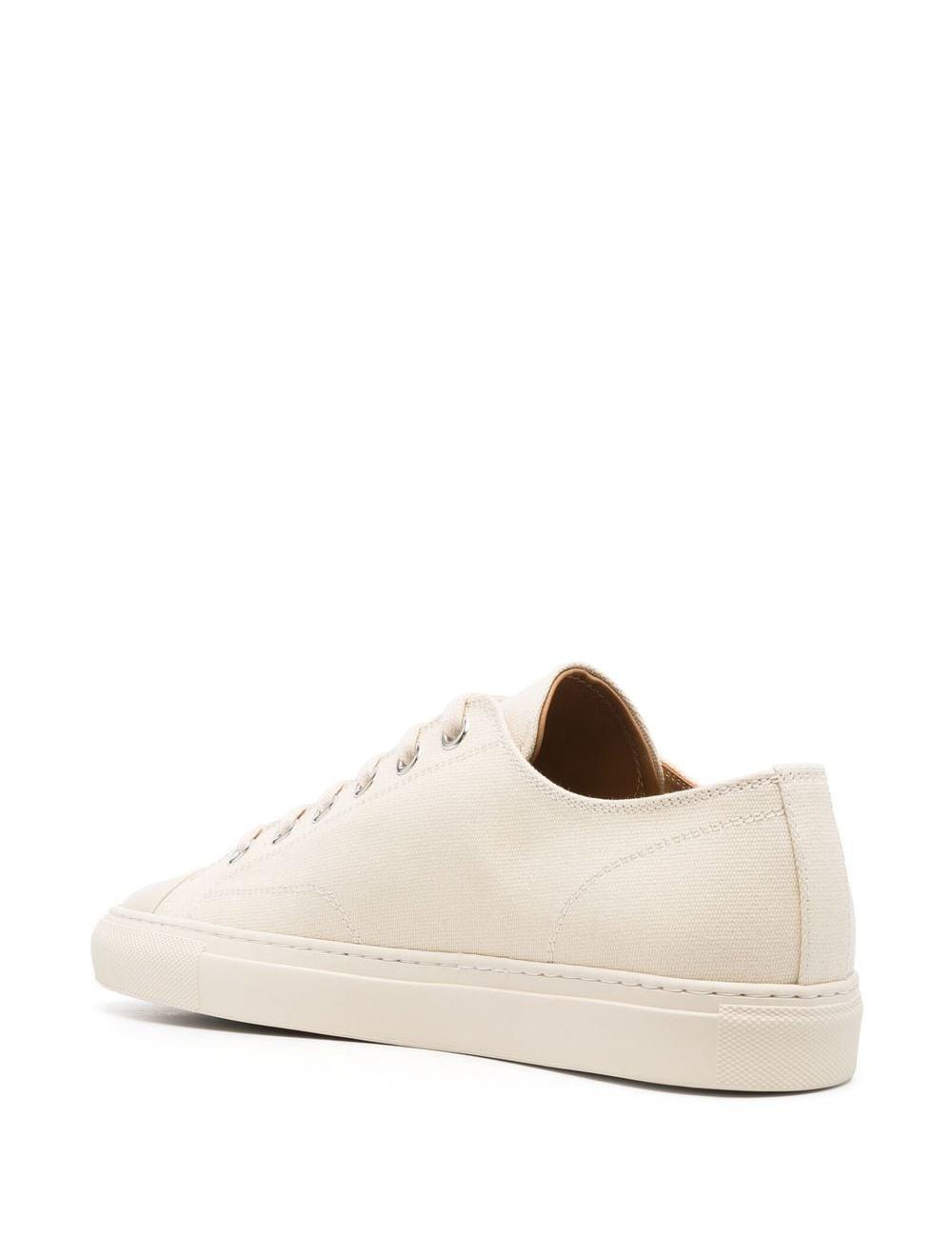 Tournament low-top canvas sneakers