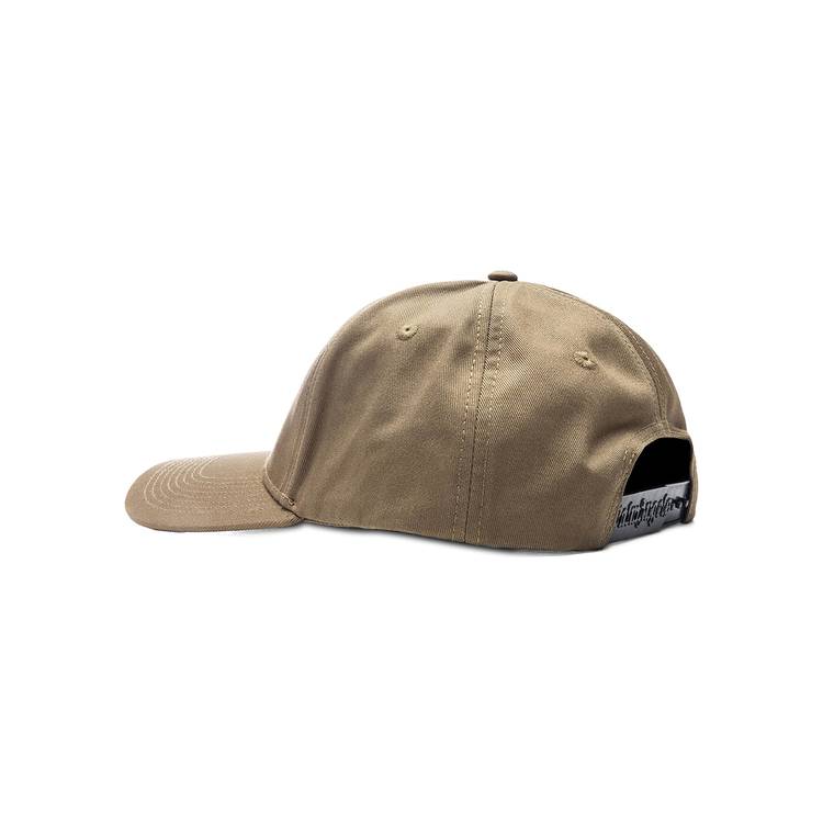  Palm Angels Logo Hat In Verde