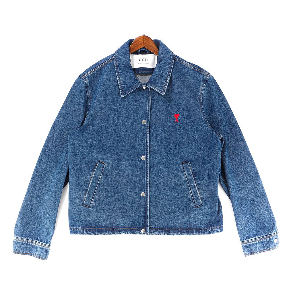 Chainstitch Heart Logo Denim Jacket 