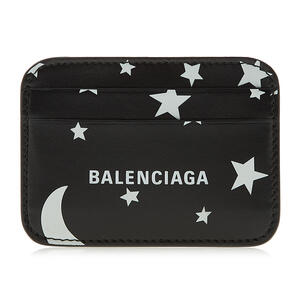 Balenciaga Moon Star Card Holder Black