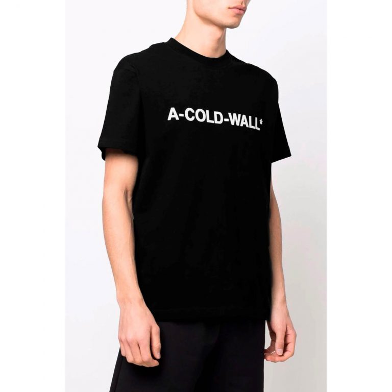  A-COLD-WALL* MAN BLACK T-SHIRTS
