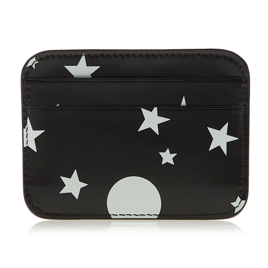 Balenciaga Moon Star Card Holder Black