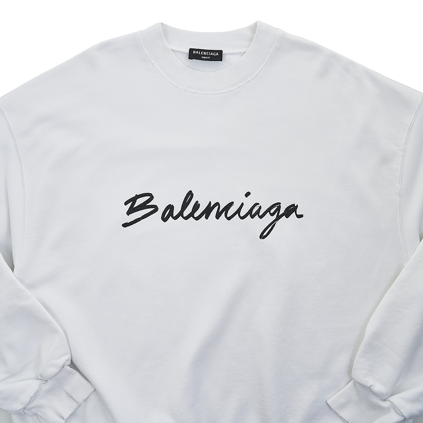 Balenciaga scribble logo sweatshirt