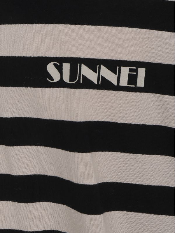 Sunnei logo stripe T-shirt
