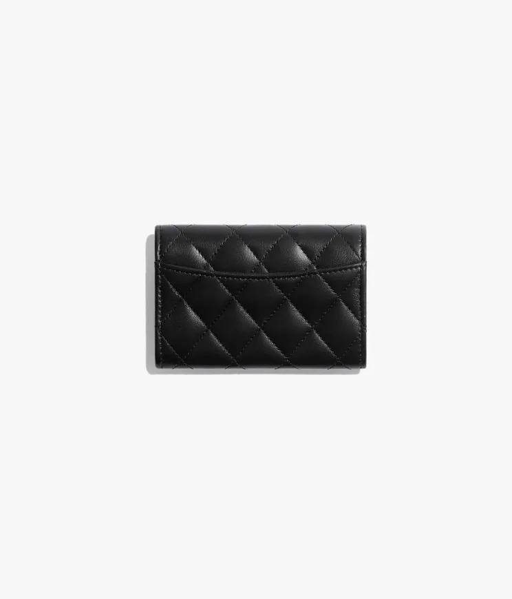 Chanel Classic Card Holder AP0214 Black in Grained Calfskin Leather with  Gold-Tone - US