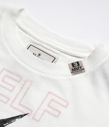 SELF CULTURE printed Tee White