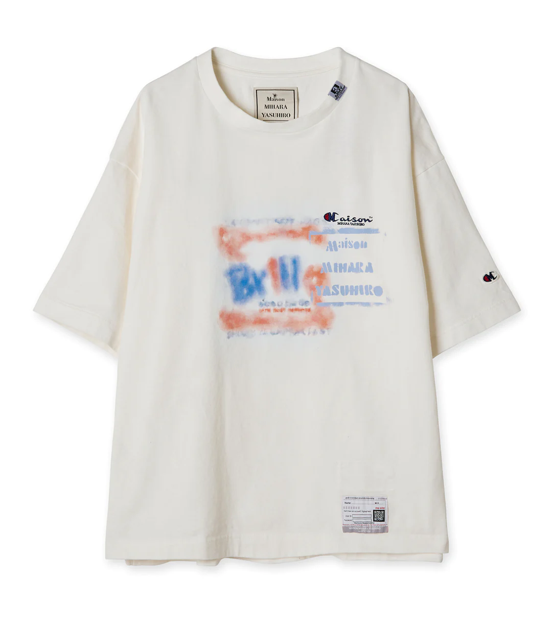 MAISON MIHARA YASUHIRO PRINTED TEE 4