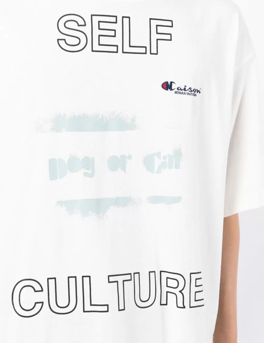 Text-print T-shirt