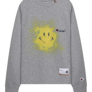 Smily Face Printed Pullover