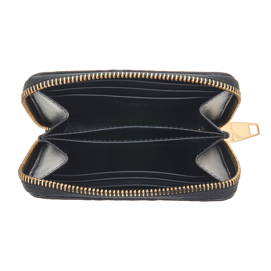 logo zipped wallet