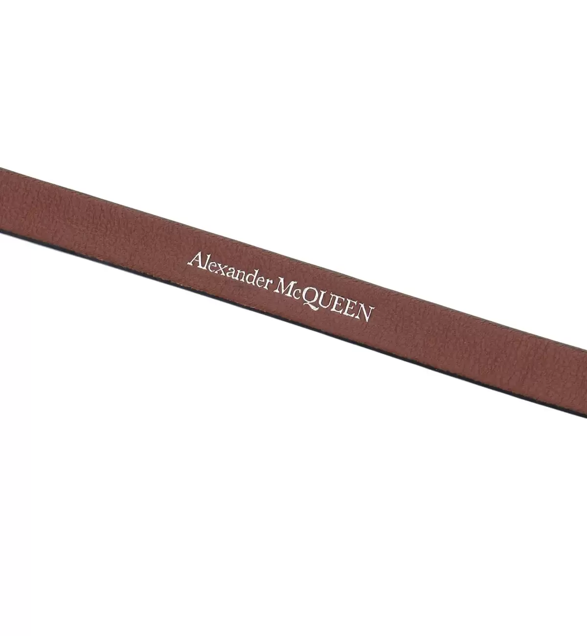 PIONIER DOUBLE WRAP LEATHER BRACELET ALEXANDER MCQUEEN