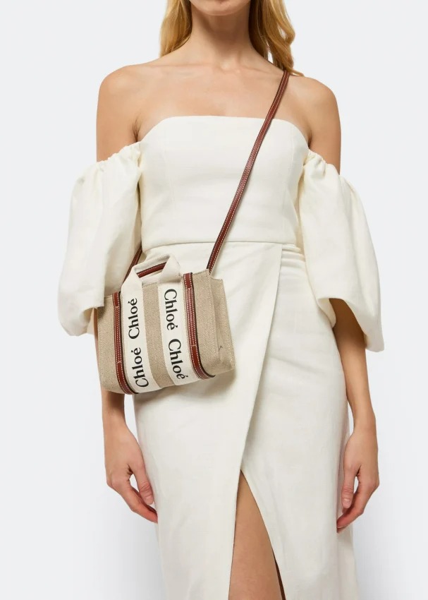 Chloe Woody mini tote bag