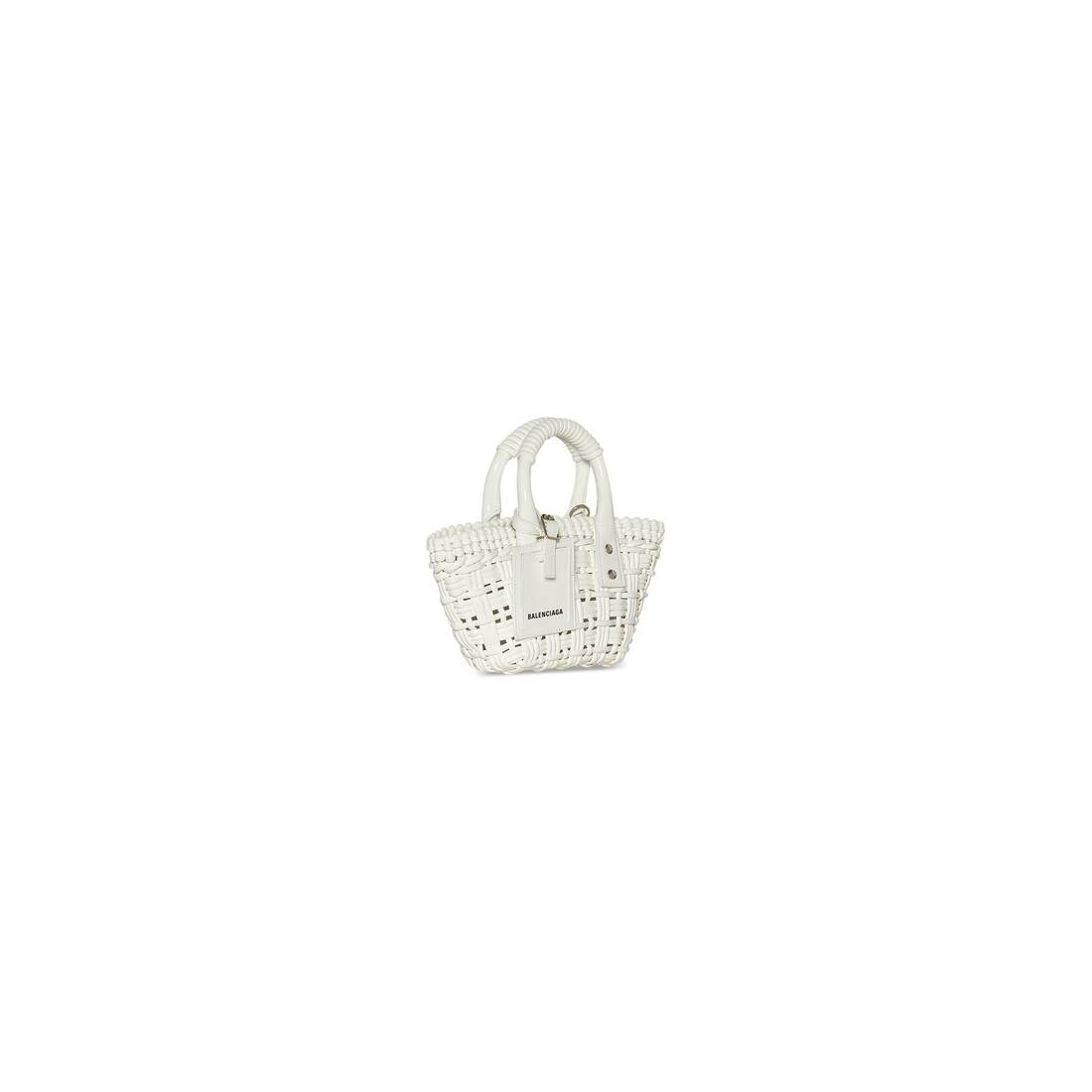 WOMEN'S BISTRO XXS BASKET WITH STRAP IN WHITE
