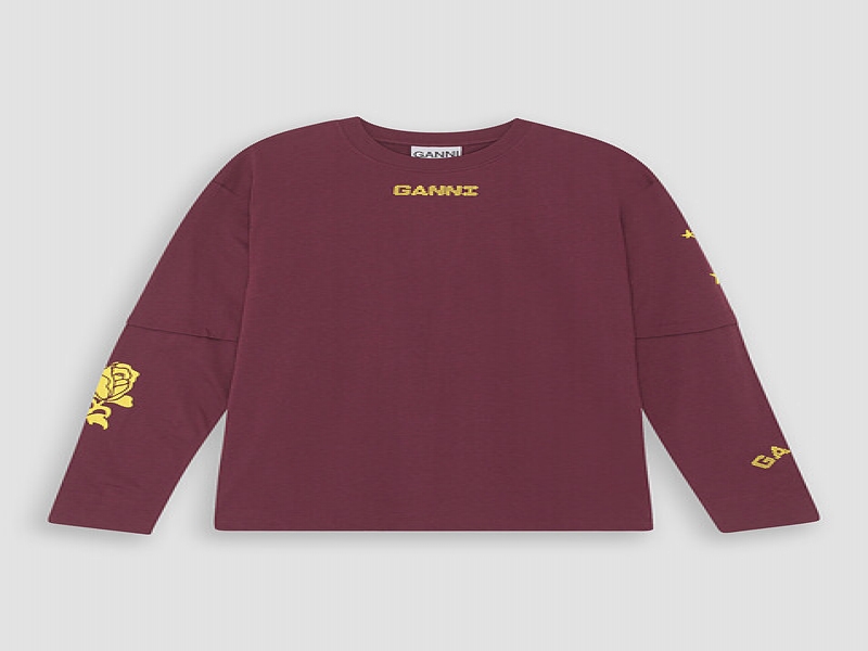 LONG SLEEVE T-SHIRT - Red 