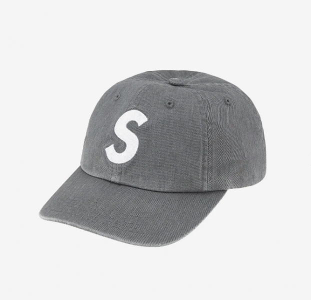 Supreme Pigment Print S Logo 6-Panel Light Sage