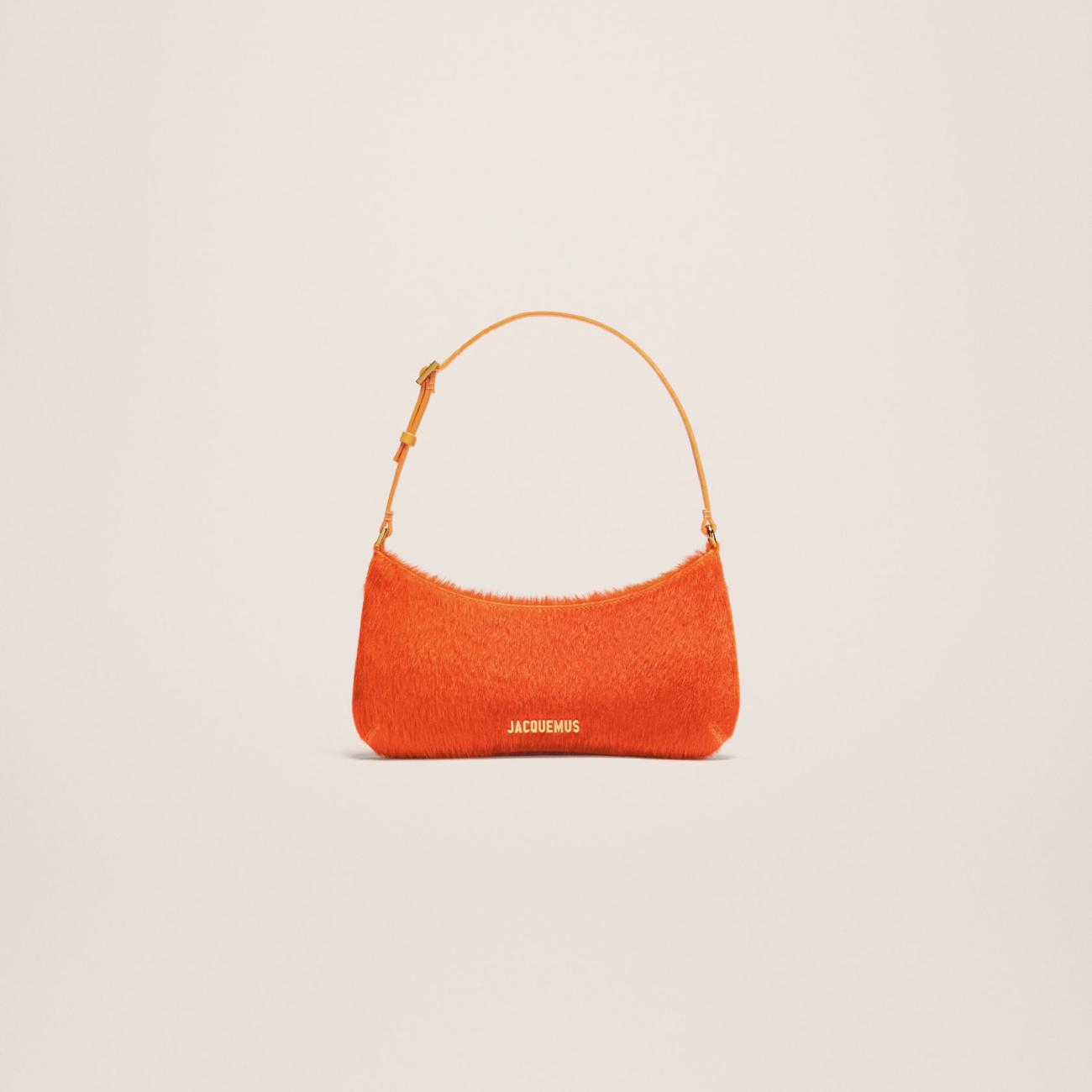 Pony-hair shoulder bag